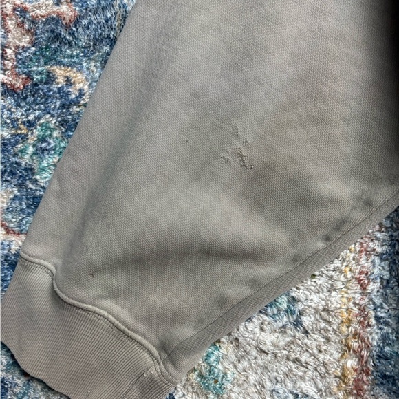 Vintage Stussy Beige Blank Zip-up Hoodie Size XL - Picture 8 of 10